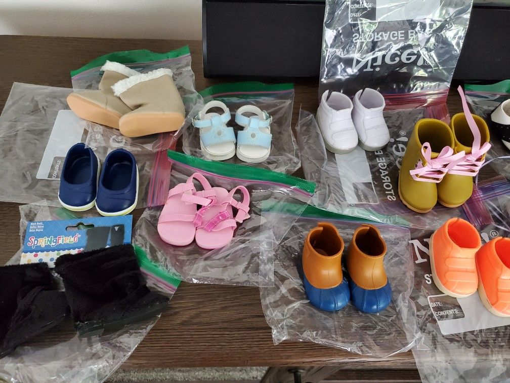 18 Inch Doll Shoes, Each Pr