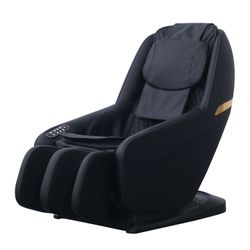 Knead Tap Shiatsu Massage Chair, Zero Gravity Massage Chair, Full Body Black Massage Chair with Auto Modes, Airbag Massage