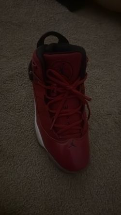 Air Jordan Red High-Top Sneaker