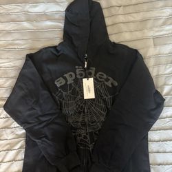 Vvs Og Web Zip Up Spider Hoodie S/L