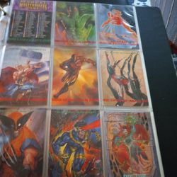 Skybox 1993 Marvel Masterpiece 90 Card Set