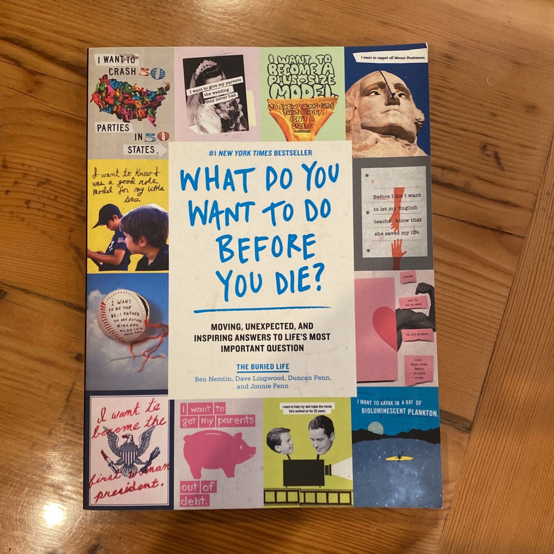What Do You Want To Do Before You Die Book