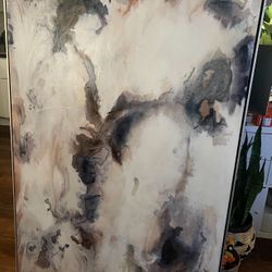 Large Framed Wall Art Abstract 