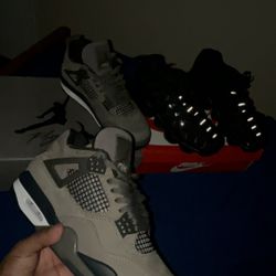 Jordan 4 Retro “Cave Stone” And Nike Vapormax Both Size 8.5