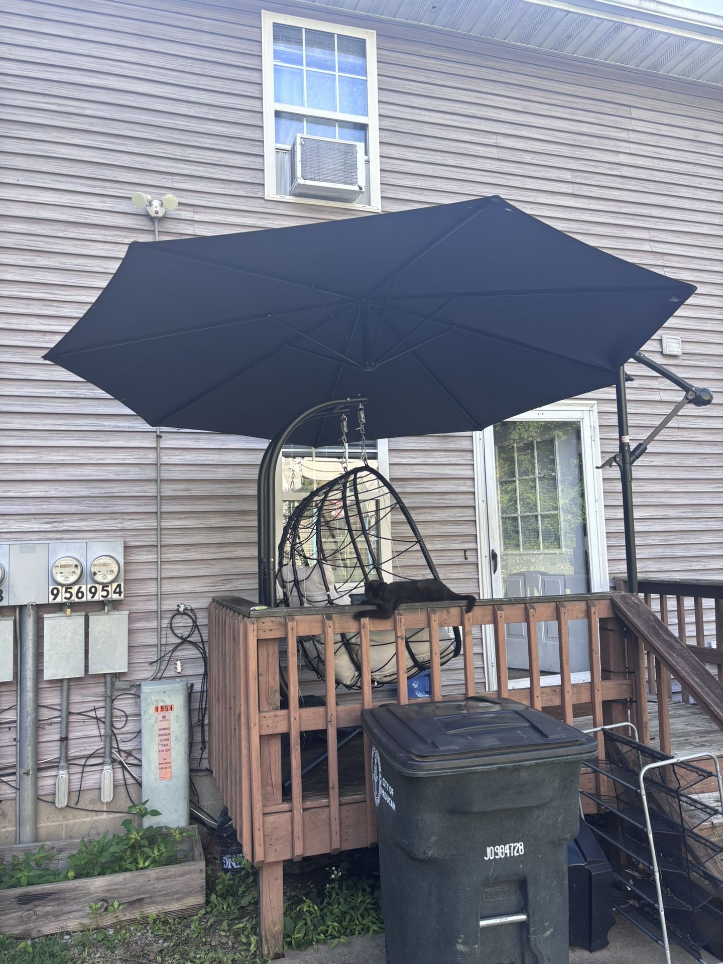 Offset 10 Ft Patio Umbrella 
