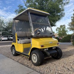STREET LEGAL Yellow Yamaha g2 1988 Golf Cart