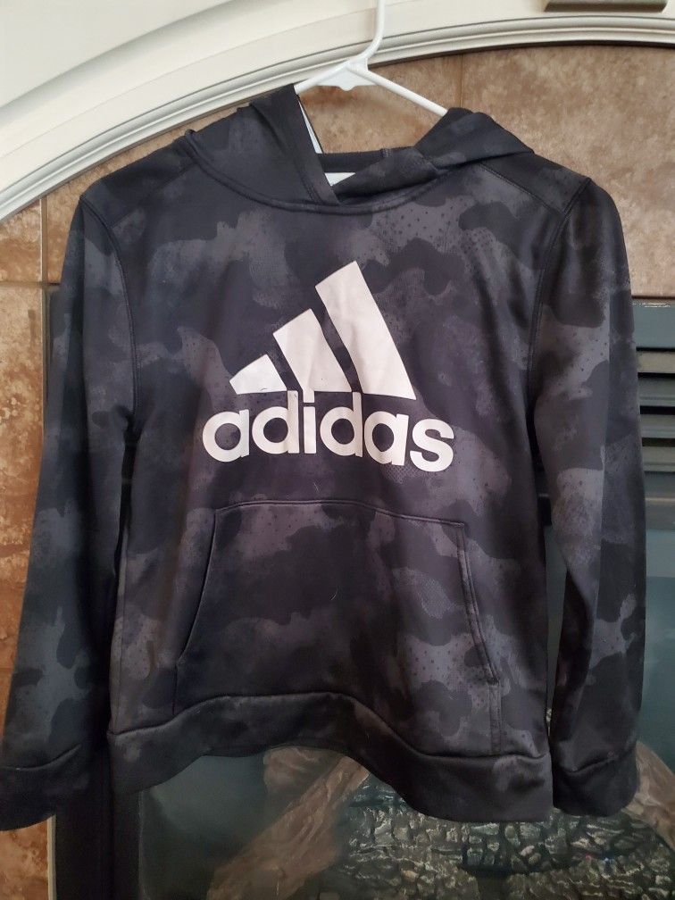 Adidas Hoodie Boys Med 10/12