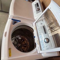 LG Washer & Gas Dryer Set – Top Load – Clean & Ready