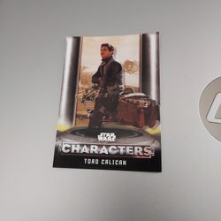 Star Wars Character Tord Calican Card