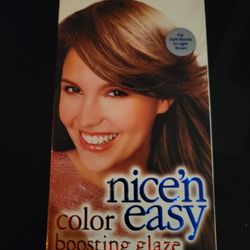 Clairol Nice'Easy Color Boosting Glaze #6 Dark Blonde To Light Brown Hair 