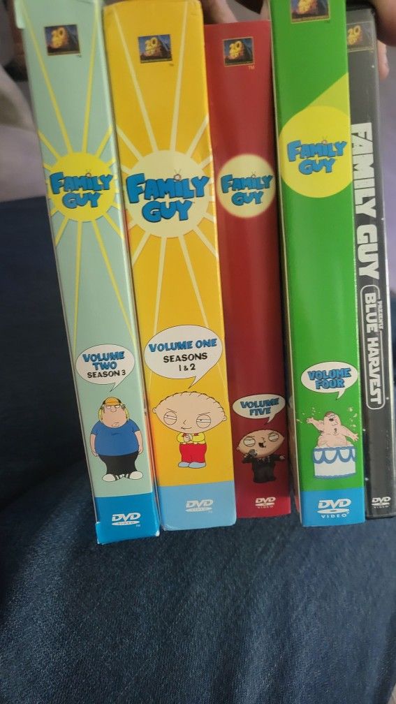 Family Guy DvDs