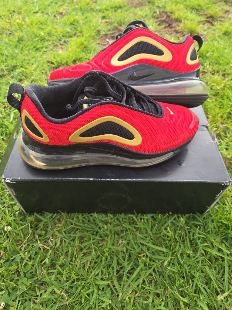 Nike CU4871-600 - Air Max 720 - University Red/Black - Size 7.5 - New - $50