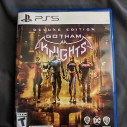  Gotham Knights: Deluxe Edition (PS5) : Video Games