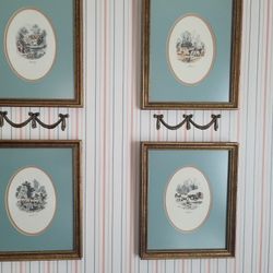 Vintage 4 Season Pictures - Framed