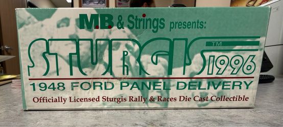 1996 Sturgis 1948 Ford Panel Delivery Die-Cast Collectible - Officially Licensed