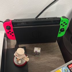 Nintendo Switch With Two Controllers And 23 Games 