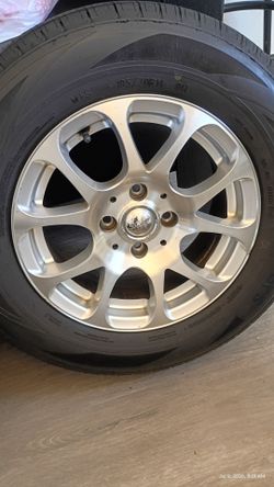 4 Wheels with tires size 195/70/14