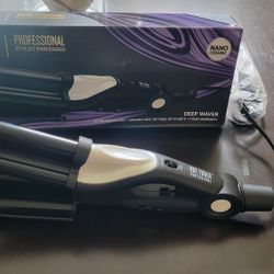 Brand NEW Hot Tools Pro Artist Nano Ceramic Deep Waver 