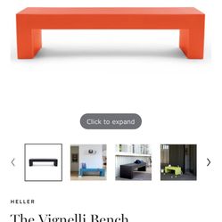 The Vigenelli Bench By Heller 72 Inch 