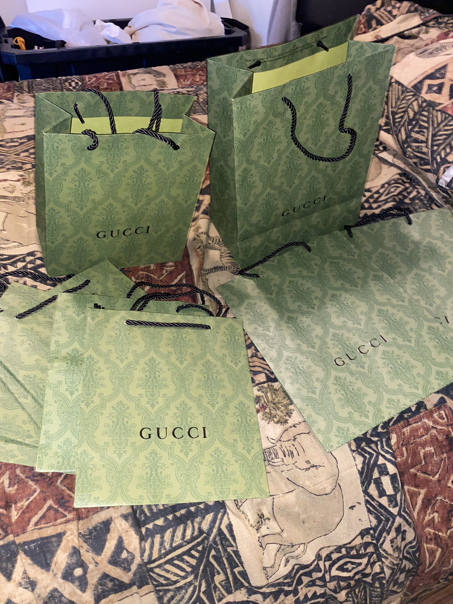 Gucci Shopping Bags