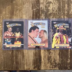 WrestleMania Cards