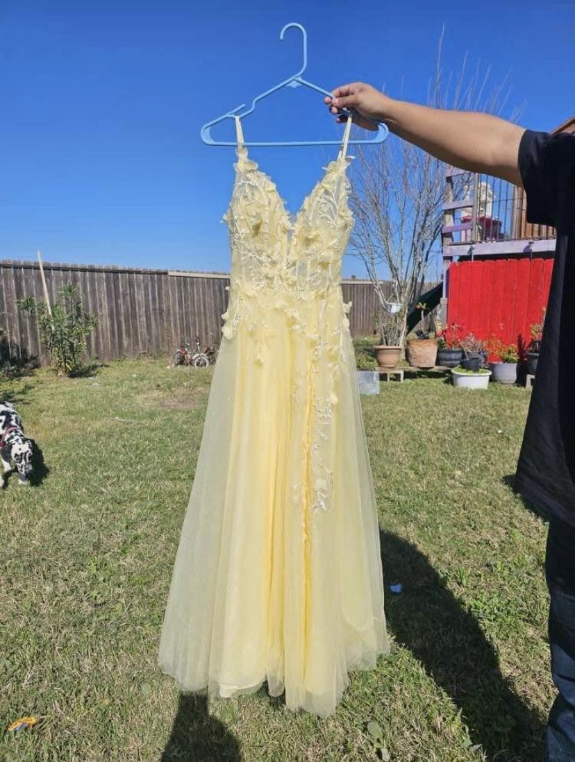 Yellow Prom Dress 