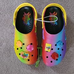 Gusher Crocs Limited Edition Size 12 Men/13.5wmns 