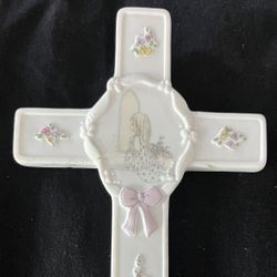 Vintage Enesco Precious Moments Cross