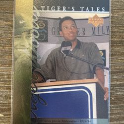 Tigers Tales (Tiger turns pro) Card