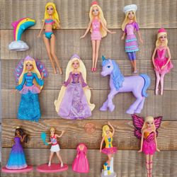 Mini Barbie Figures Lot