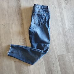 Blue Asphalt Skinny Jeans Super Soft Size 7/28