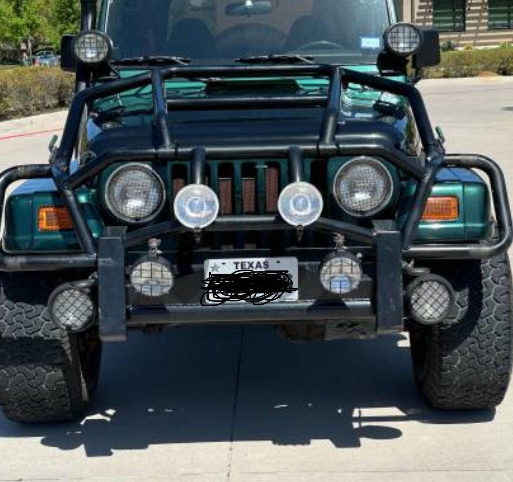 Jeep Wrangler Front bumper And Grill Guard