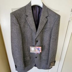 Men's 40R Sport Jacket Wool - Brand New-Good  Quality