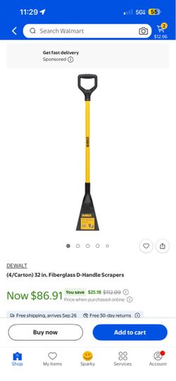 DEWALT 32 in. Carbon Steel Blade Scraper