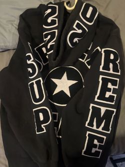 Supreme team hoodie size large