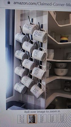 Claimed Corner mug rack
