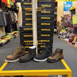 CATERPILLAR BOOTS NOW AVAILABLE / PRICES VARY