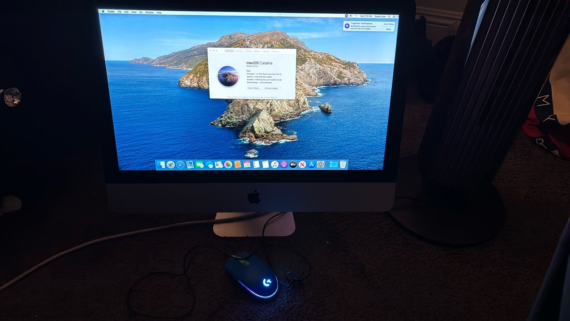 iMac OS Catalina