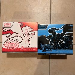 Pokemon Black Bolt And White Flare Pokemon Center ETB 