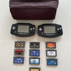 Two Nintendo Gameboy Advance