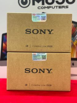 Brand new Sony Alpha FX30 Cinema Line Camera