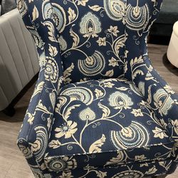 Paisley Wingback Needs a Home