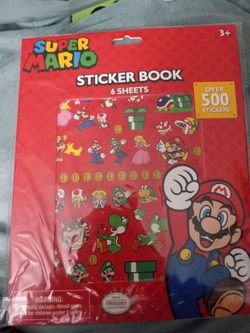Super Mario sticker book