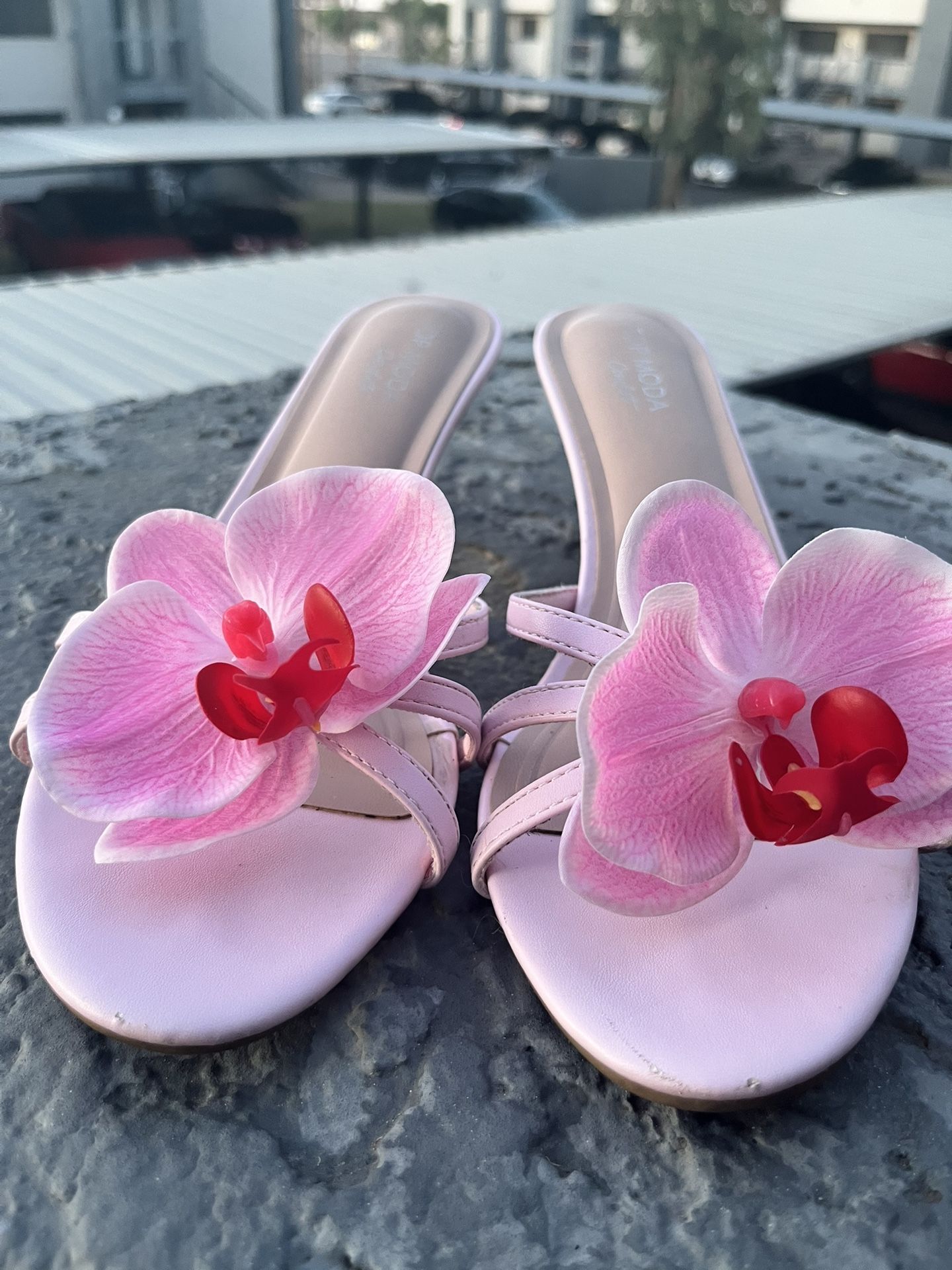 Pink Kitten Heels