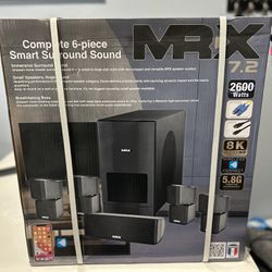 High End MRX 7.2 Complete 6-piece Smart Surround Sound 