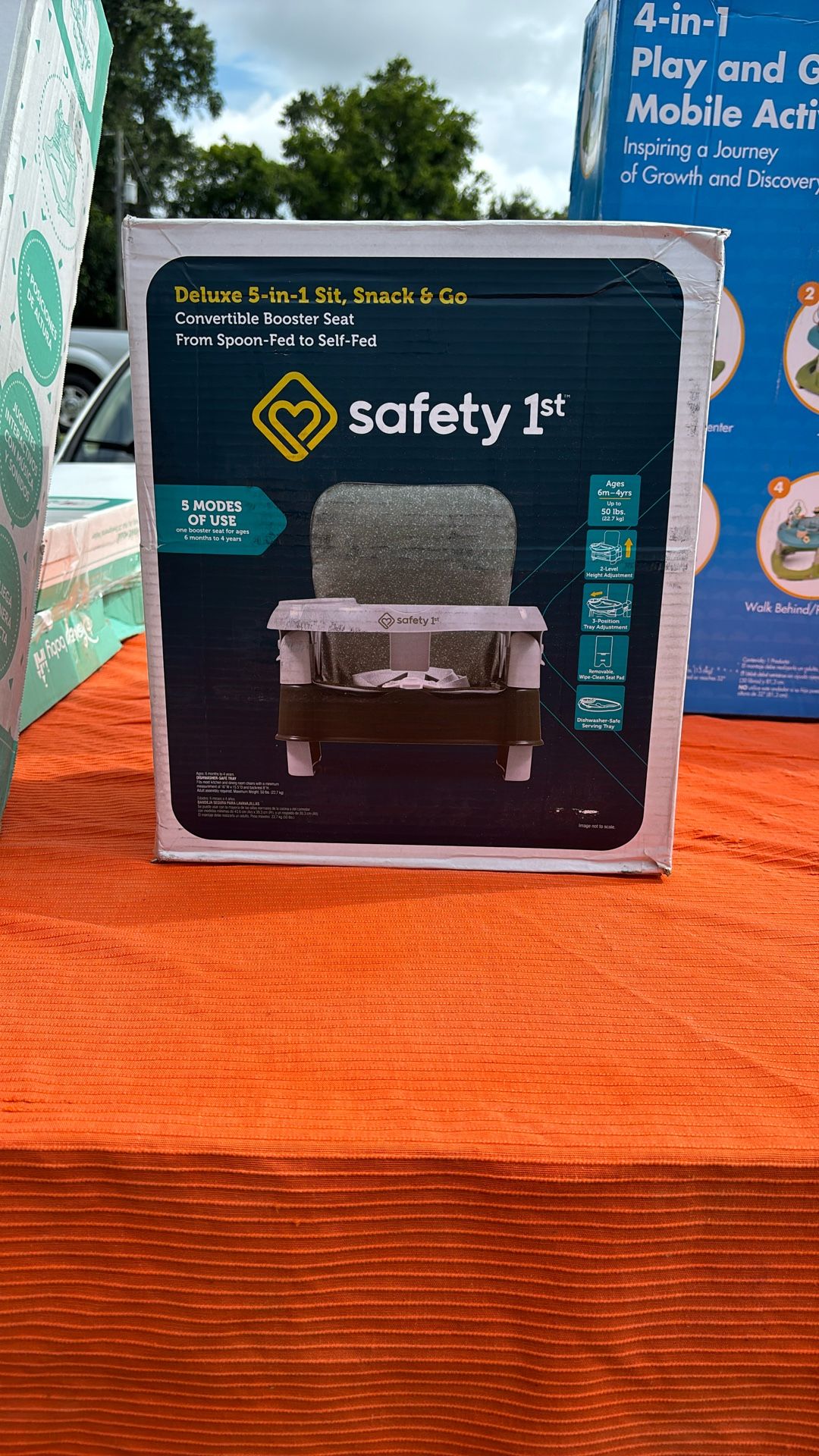 Safety 1st 5-in 1 Sit, Snack & Go