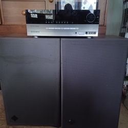 HARMAN KARDON AVR-147 RECEIVER AND JBL 902VX LOUDSPEAKERS $400 FINAL PRICE 