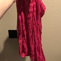Dark Hot pink scarf