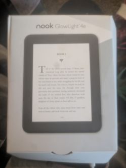 Barnes and Nobles Nook glow light 4e