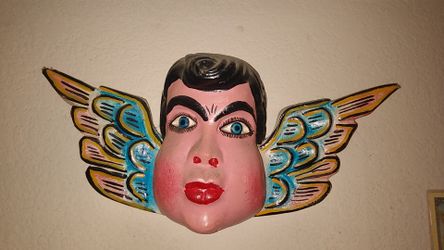 Carved wooden sculpture vintage